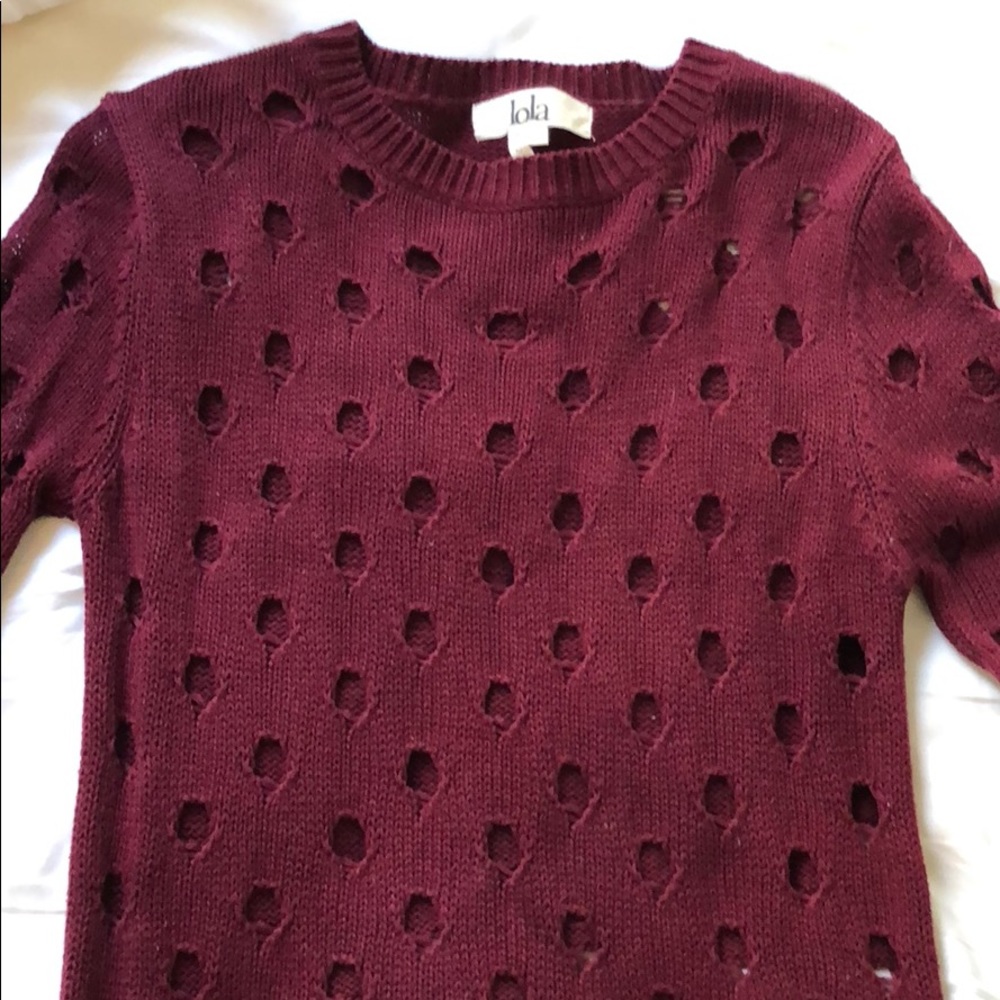 Lola Hole Sweater